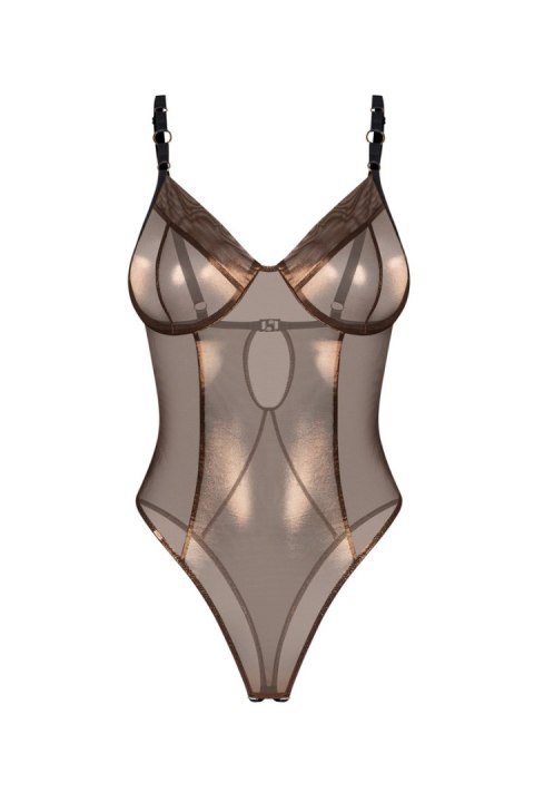 Soranna body otwarte - ZŁOTY, L/XL OBSESSIVE