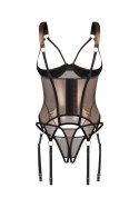 Soranna gorset i stringi otwarte - ZŁOTY, L/XL OBSESSIVE Soranna gorset i stringi otwarte - ZŁOTY, L/XL OBSESSIVE