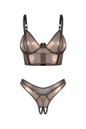 Soranna top i stringi otwarte - ZŁOTY, S/M OBSESSIVE Soranna top i stringi otwarte - ZŁOTY, S/M OBSESSIVE