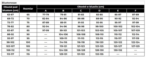 BIUSTONOSZ JASMIN PLUNGE 19150 RED - CZERWONY, 90F MEDIOLANO