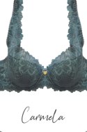 BIUSTONOSZ CARMELA M-053/22 KHAKI - KHAKI, 75E MAT