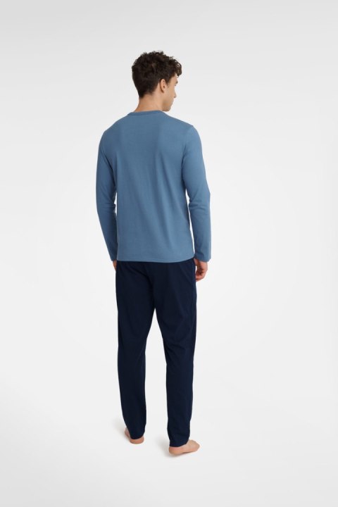 PIŻAMA MĘSKA INSURE 40963 AW23 - CZARNY-SZARY, XXL, 99X HENDERSON PIŻAMA MĘSKA INSURE 40963 AW23 - CZARNY-SZARY, XXL, 99X HENDERSON