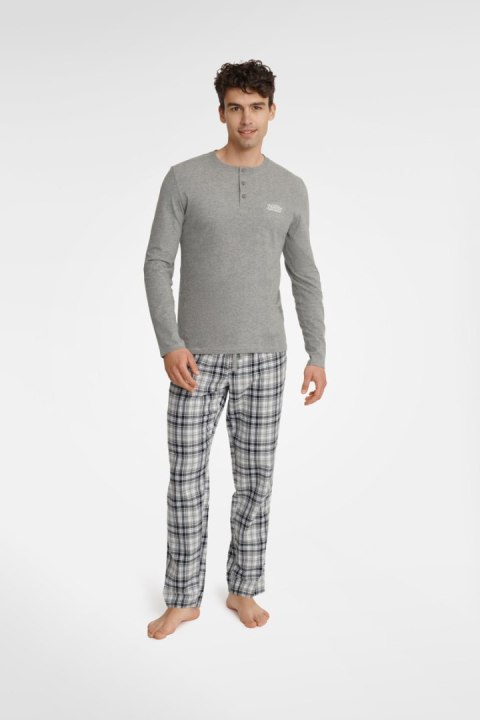 PIŻAMA MĘSKA USHER 40946 AW23 - CZARNY, XXL, 99X HENDERSON PIŻAMA MĘSKA USHER 40946 AW23 - CZARNY, XXL, 99X HENDERSON