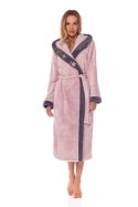 SZLAFROK DAMSKI DŁUGI 9145 HFT - ANGORA, XL L&L