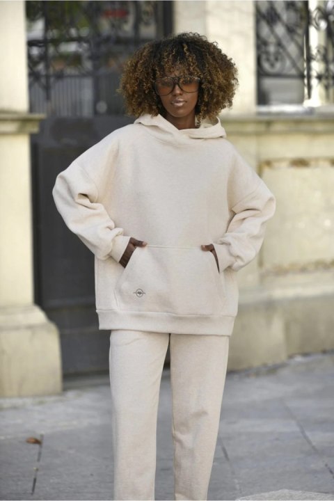 BLUZA OLIMPIA - CZARNY, S, CZA OFF PINK