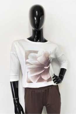 BLUZKA TAMIKA - CZARNY, 40, CZA OFF PINK