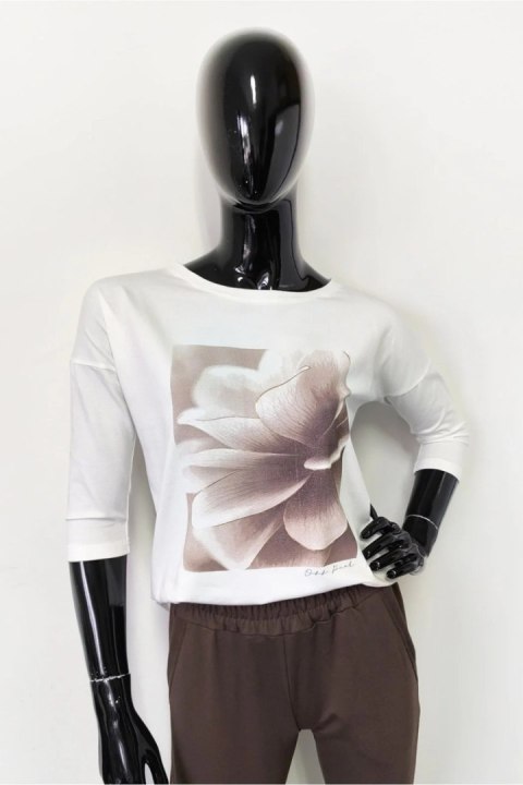 BLUZKA TAMIKA - ŚMIETANA, 42, SM OFF PINK