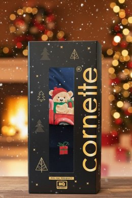 KOMPLET ŚWIĄTECZNY 2 W 2-PACK - GRANAT, XXL, 914/01 CORNETTE