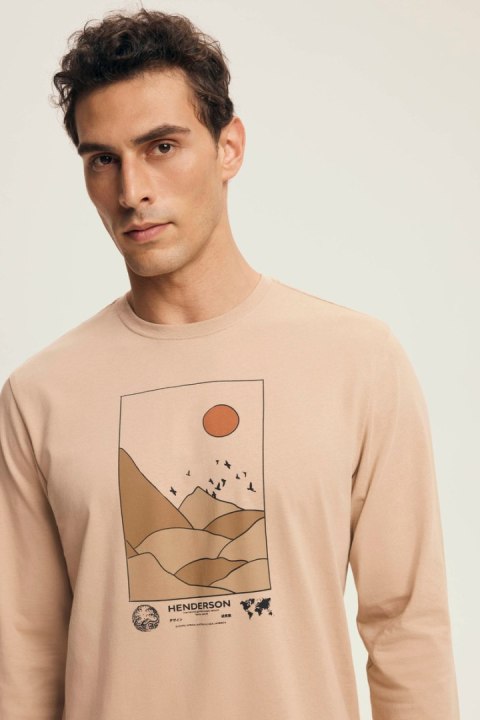 PIŻAMA MĘSKA LURO 43474 AW25 - BEŻOWY-GRAFIT, 3XL HENDERSON PIŻAMA MĘSKA LURO 43474 AW25 - BEŻOWY-GRAFIT, 3XL HENDERSON