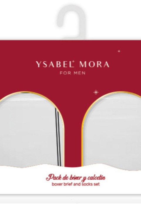 ZESTAW CHRISTMAS BOKSERKI SKARPETY 20434 - RED, XL YSABEL MORA ZESTAW CHRISTMAS BOKSERKI SKARPETY 20434 - RED, XL YSABEL MORA