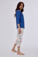 PIŻAMA DAMSKA 841/391 GINA - JEANS, M CORNETTE PIŻAMA DAMSKA 841/391 GINA - JEANS, M CORNETTE
