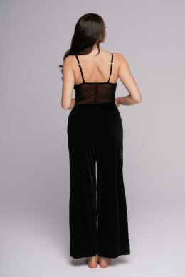 SPODNIE 003 BLACK - BLACK, S AVA