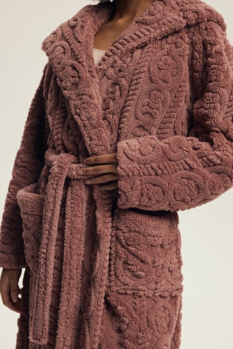 SZLAFROK DAMSKI DARLENA 43592 AW25 - CIEMNY RÓŻ, XL/2X HENDERSON LADIES