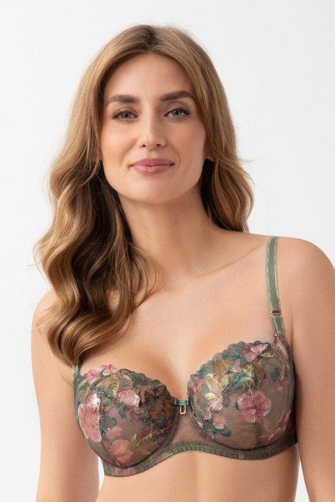 BIUSTONOSZ MIĘKKI DELAILA K939 - ZIELONY, 80L GORSENIA