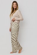 Piżama Selene długa - OLIWKA-CAPPUCCINO, 2XL NIPPLEX Piżama Selene długa - OLIWKA-CAPPUCCINO, 2XL NIPPLEX
