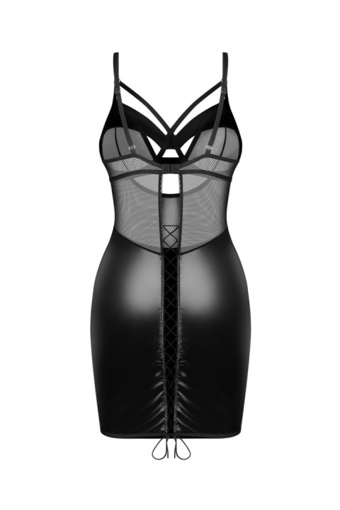 Dominna koszulka i stringi - CZARNY, 2XL/3XL OBSESSIVE Dominna koszulka i stringi - CZARNY, 2XL/3XL OBSESSIVE