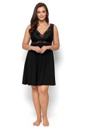 Koszulka nocna BONA - CZARNY, XL MEFEMI BY NIPPLEX Koszulka nocna BONA - CZARNY, XL MEFEMI BY NIPPLEX