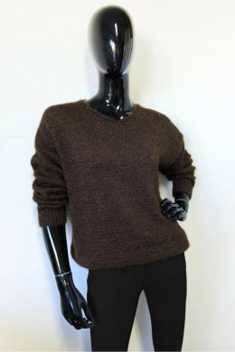 SWETER GIA - JASNY BEŻ, UNI, JBE OFF PINK