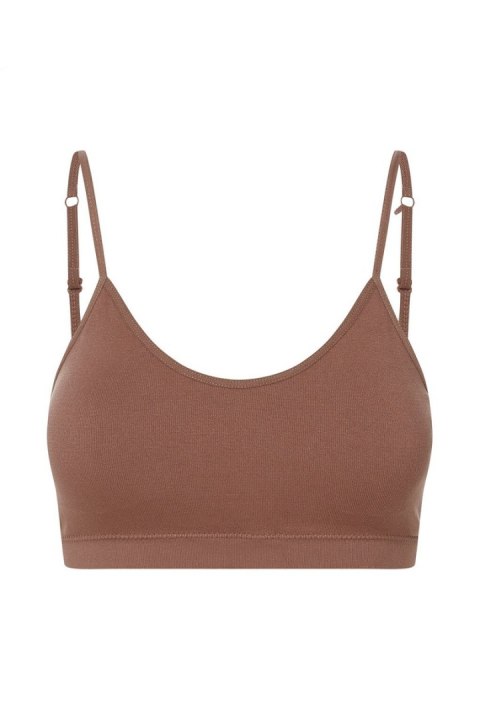 BIUSTONOSZ DAMSKI- TOP BREW 43970 SS25 - BEŻOWY, S, 02X HENDERSON LADIES