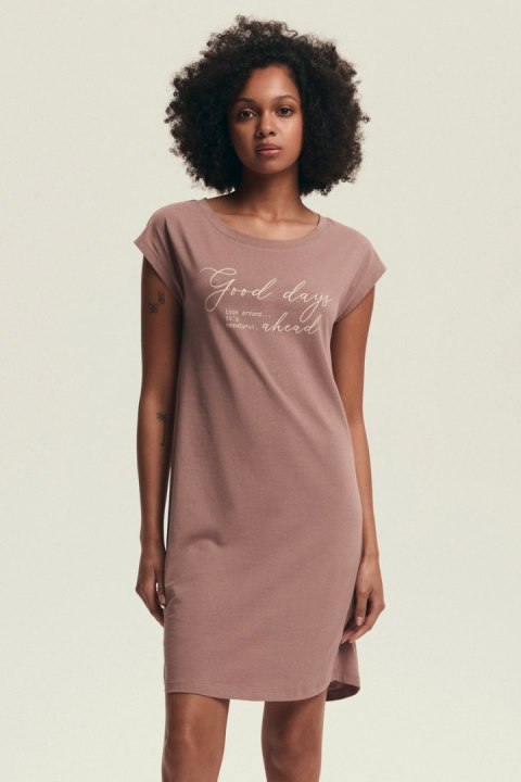 KOSZULA NOCNA DELANIE 43700 AW25 - RÓŻOWY, L, 39X HENDERSON LADIES