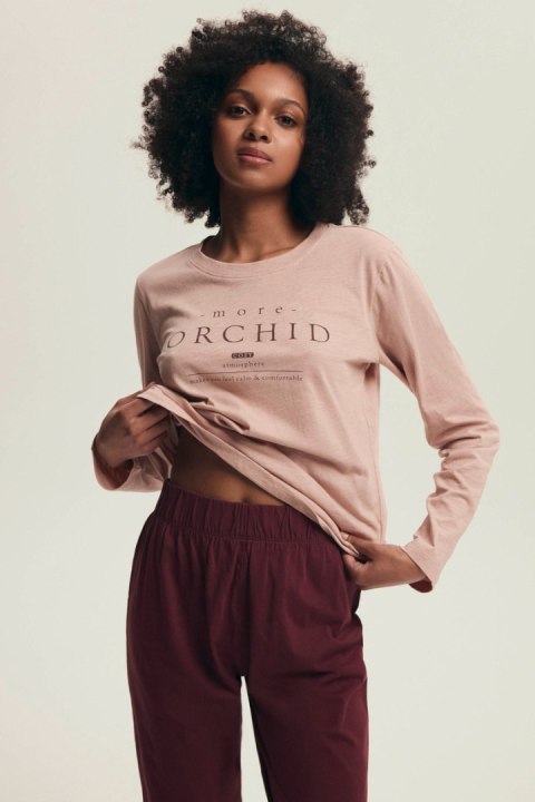 PIŻAMA DAMSKA DORLA 43733 AW25 - BEŻOWY, L, 40X HENDERSON LADIES