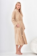SZLAFROK DAMSKI DŁUGI 2591 - ANGORA, M, 2 L&L