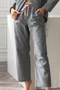 SPODNIE DAMSKIE 2534 - SZARY, S L&L