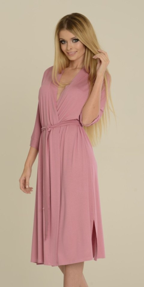 Szlafrok VISA długi 892 - CZEKOLADA, 4XL DE LAFENSE