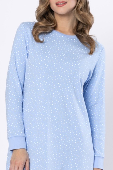 KOSZULA DAMSKA KRYSPINA 1659 - NIEBIESKI, XL LEVEZA