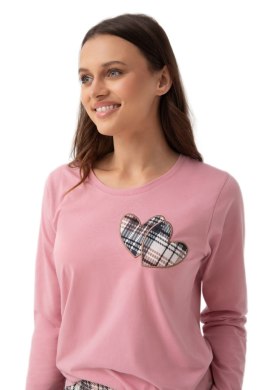 PIŻAMA DAMSKA 322 J/25 - NIEBIESKI, M LUNA