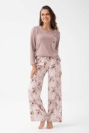 PIŻAMA DAMSKA 348 J/25 - RÓŻOWY, M LUNA