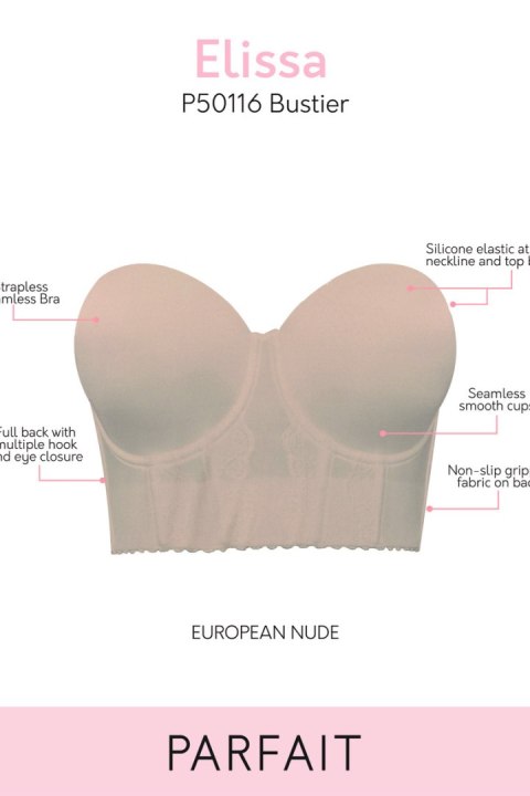 PÓŁGORSET PARFAIT 50116 - NUDE, 70G PARFAIT