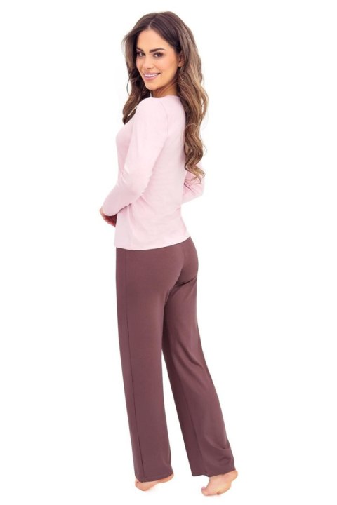 PIŻAMA DAMSKA DAPHNE LONG - BEIGE, XL DONNA