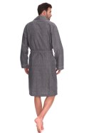 SZLAFROK MĘSKI 2532 - SZARY, XL L&L