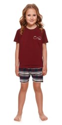 PIŻAMA DZIECIĘCA PDU.4269 KIDS - SANGRIA, 122-128 DOCTOR NAP