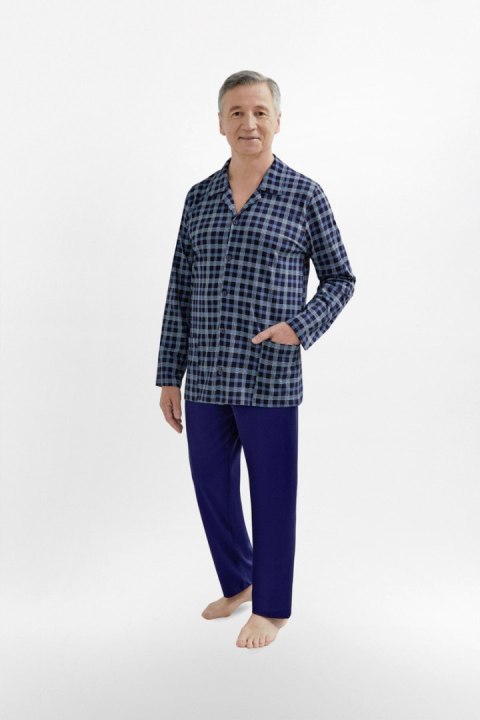 403 PIZAMA ROZPINANA ANTONI - GRANATOWY, 2XL, 12 MARTEL