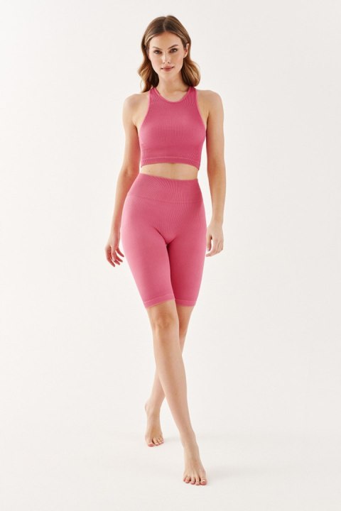 LEGGINGS TRACK RIB - RASPBERRY, S/M GABRIELLA