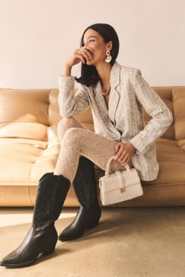 RAJSTOPY - NATURAL CASHMIR 105 - LATTE, 4 GABRIELLA