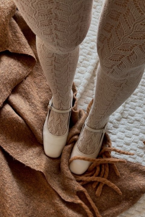 RAJSTOPY - NATURAL CASHMIR 105 - LATTE, 4 GABRIELLA