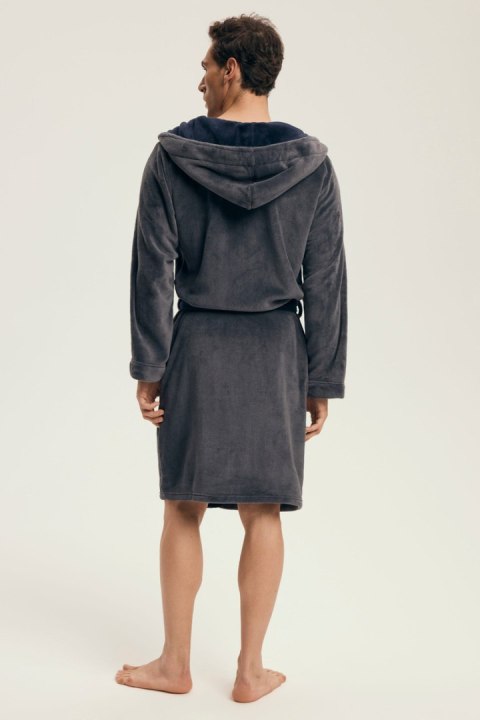 SZLAFROK MĘSKI NATCH 43377 AW25 - GRAFIT, XL, 90X HENDERSON