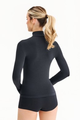 Seamless koszulka Long Sleeve Neck - BLACK, L/XL GABRIELLA