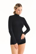 Seamless koszulka Long Sleeve Neck - BLACK, S/M GABRIELLA