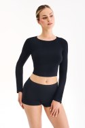 Seamless koszulka Long Sleeve Top - BLACK, S/M GABRIELLA
