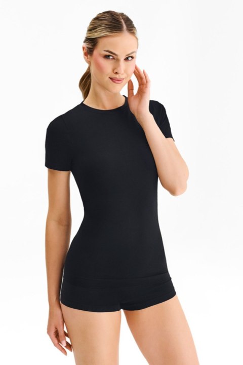 Seamless koszulka T-Shirt - BLACK, L/XL GABRIELLA
