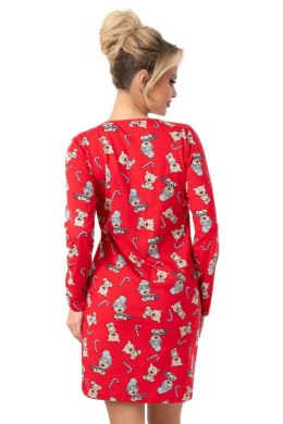 KOSZULA DAMSKA BEAR - RED, XL DONNA