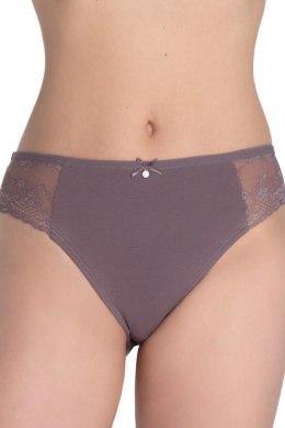 FIGI DAMSKIE BIKINI L-1590BI - CZARNY-SZARY, S LAMA
