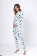PIŻAMA DAMSKA KINGA 1643 - BABY BLUE, S LEVEZA