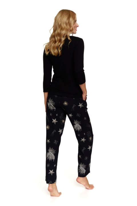 PIŻAMA DAMSKA PM.7178 J/24 - CZARNY, M DOCTOR NAP