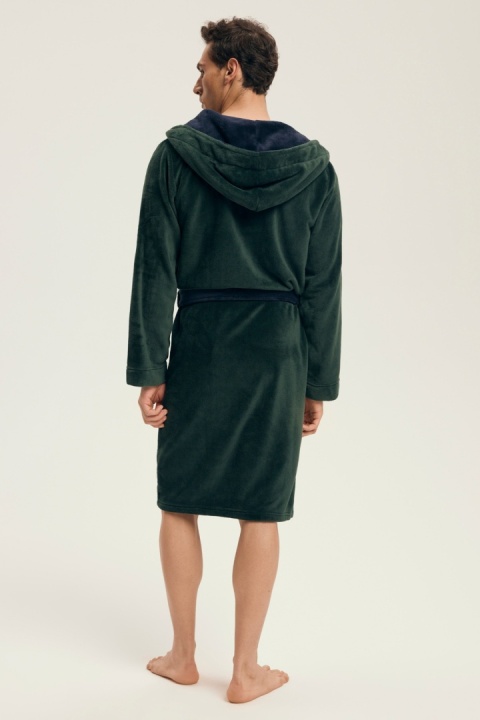 SZLAFROK MĘSKI NATCH 43377 AW25 - ZIELONY, 2XL, 77X HENDERSON