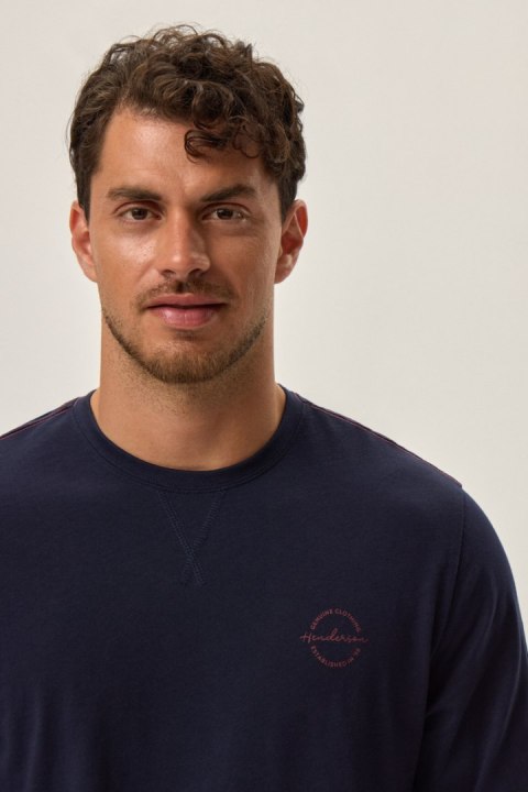 PIŻAMA MĘSKA HOPE 41915 AW24 - GRANATOWY, 2XL HENDERSON